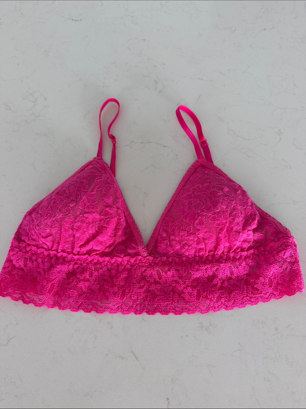 Hanky Panky Fuchsia Lace Bralette